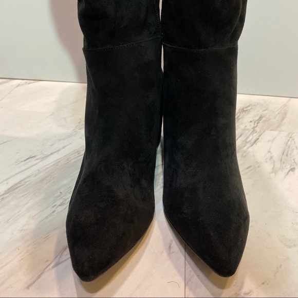 Charles Charles David Harbor Black Heeled Boot 9M - Picture 7 of 12